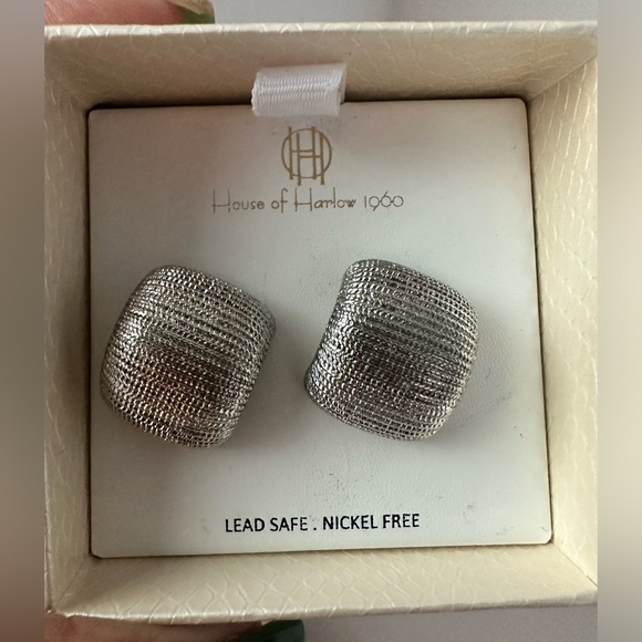 HOH Stud Earrings - Picture 2 of 2